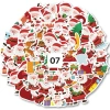 Set 50 sticker bóc dán Giáng sinh ông già Noel, cây thông, người tuyết cho bé - 29.000 VND 8