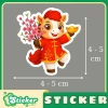 Set 50 sticker Tết Bính Ngọ 2.026, trang trí nhà, bao lì xì - Giá 19.000 VND 2