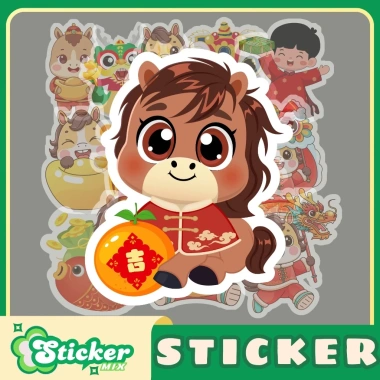 Set 50 sticker Tết Bính Ngọ 2.026, trang trí nhà, bao lì xì - Giá 19.000 VND 4 Set 50 sticker Tết Bính Ngọ 2.026, trang trí nhà, bao lì xì - Giá 19.000 VND 4