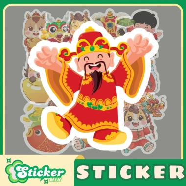 Set 50 sticker Tết Bính Ngọ 2.026, trang trí nhà, bao lì xì - Giá 19.000 VND