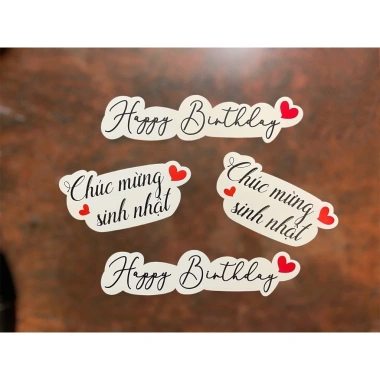 Set 50 tag banner trang trí lễ hội 8/3 20/10 20/11 Happy Birthday Valentine Tốt nghiệp - Giá ưu đãi 80.000 VND 4 Set 50 tag banner trang trí lễ hội 8/3 20/10 20/11 Happy Birthday Valentine Tốt nghiệp - Giá ưu đãi 80.000 VND 4