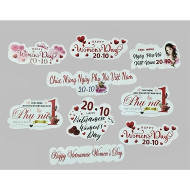 Set 50 tag banner trang trí lễ hội 8/3 20/10 20/11 Happy Birthday Valentine Tốt nghiệp - Giá ưu đãi 80.000 VND 7 Set 50 tag banner trang trí lễ hội 8/3 20/10 20/11 Happy Birthday Valentine Tốt nghiệp - Giá ưu đãi 80.000 VND 7