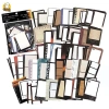 Set 50 tấm giấy nền thước phim – Frame khung ảnh cuộn film dán Bullet Journal, Scrapbook, giảm 20%