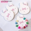 Set 50 Thẻ Giấy Trưng Bày Kẹp Tóc Hình Nơ Thỏ Dễ Thương - 73,392đ giảm còn 61,160đ 2