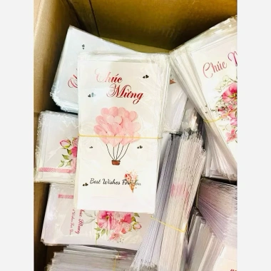 Set 50 Thiệp Chúc Mừng 8/3 Nhiều Mẫu Ngẫu Nhiên Phong Bì 11x18cm Giá Ưu Đãi 95.000đ 9 Set 50 Thiệp Chúc Mừng 8/3 Nhiều Mẫu Ngẫu Nhiên Phong Bì 11x18cm Giá Ưu Đãi 95.000đ 9