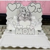 Sét 50 thiệp tô màu 3D gấp cho bé quà tặng Mẹ cô ngày 20/10 20/11 8/3 60.000 6