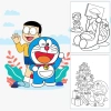 Set 50 Tờ Tranh Tô Màu Doraemon - Dành Cho Bé Tập Sáng Tạo, Dùng Màu Dạ, Sáp, Chì - Giá Ưu Đãi 15.900 VND