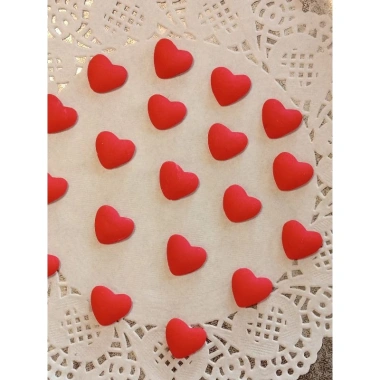 Set 50 trái tim Gumpaste ăn được kẹo đường hình tim nhỏ giảm còn 55.000 dong 2