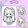 Set 50 tranh tô màu Chibi đa chủ đề cho bé trai, bé gái - Giá chỉ 25.000đ 10