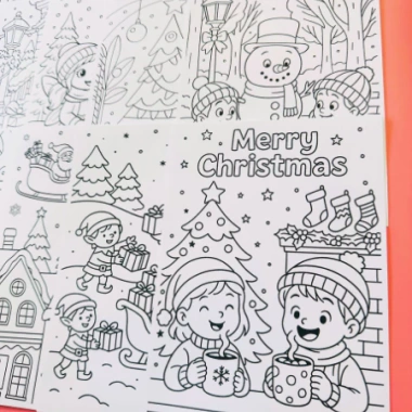 Set 50 tranh tô màu Giáng Sinh Noel 2.025 - Giấy 120gsm A4/A5, Cây thông, Ông già Noel, dùng mọi màu - 35.000₫ 4 Set 50 tranh tô màu Giáng Sinh Noel 2.025 - Giấy 120gsm A4/A5, Cây thông, Ông già Noel, dùng mọi màu - 35.000₫ 4