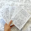 Set 50 tranh tô màu Giáng Sinh Noel 2.025 - Giấy 120gsm A4/A5, Cây thông, Ông già Noel, dùng mọi màu - 35.000₫ 8