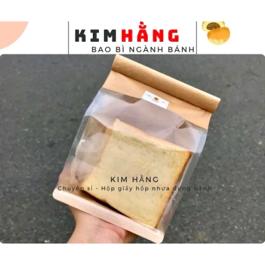 Set 50 túi gấp mí size nhỏ đựng bánh mì sandwich, kẹo, mứt Tết giá 102.000₫