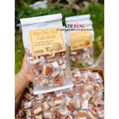 Set 50 túi gấp mí size nhỏ đựng bánh mì sandwich, kẹo, mứt Tết giá 102.000₫