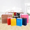 Set 50 Túi Giấy Kraft Nhật Bản Có Quai Đựng Quà & Thực Phẩm, Đa Kích Thước