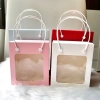 Set 50 Túi Hộp Giấy Mặt Kính Mica Quai Nhựa Chắc Chắn Bền Đẹp - Tết Valentine Sinh Nhật 110k 3