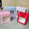 Set 50 Túi Hộp Giấy Mặt Kính Mica Quai Nhựa Chắc Chắn Bền Đẹp - Tết Valentine Sinh Nhật 110k 6