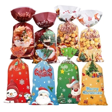 Set 50 túi quà tặng & bánh kẹo dây kẽm buộc - Chỉ 35.000đ, chất bền, đẹp