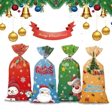 Set 50 túi quà tặng & bánh kẹo dây kẽm buộc - Chỉ 35.000đ, chất bền, đẹp