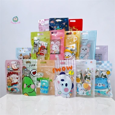 Set 50 túi zip đa năng đựng quà bánh kẹo - Giá chỉ 68.000 đồng, tiết kiệm ngay