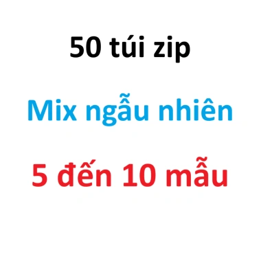 Set 50 túi zip đa năng đựng quà bánh kẹo - Giá chỉ 68.000 đồng, tiết kiệm ngay