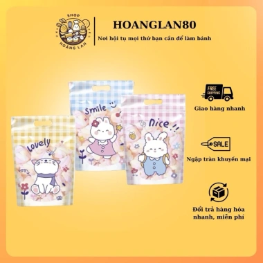 Sét 50 Túi Zip Đựng Bánh Kẹo, Quà Sinh Nhật Ngũ Cốc 15x23cm Dễ Thương 65.500₫ 2 Sét 50 Túi Zip Đựng Bánh Kẹo, Quà Sinh Nhật Ngũ Cốc 15x23cm Dễ Thương 65.500₫ 2