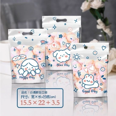 Sét 50 Túi Zip Đựng Bánh Kẹo, Quà Sinh Nhật Ngũ Cốc 15x23cm Dễ Thương 65.500₫ 3 Sét 50 Túi Zip Đựng Bánh Kẹo, Quà Sinh Nhật Ngũ Cốc 15x23cm Dễ Thương 65.500₫ 3