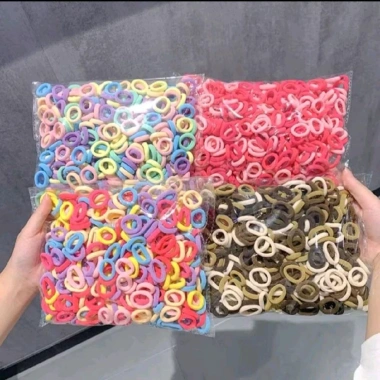 Sét 500 Chun Cột Tóc Trơn Nhiều Màu Dễ Thương - Giá Chỉ 38.000 VNĐ 6 Sét 500 Chun Cột Tóc Trơn Nhiều Màu Dễ Thương - Giá Chỉ 38.000 VNĐ 6