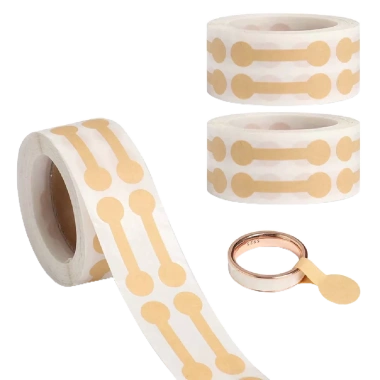 Set 500 nhãn dán QrhYK trưng bày nhẫn trang sức tiện dụng mới, giá chỉ 45.100₫