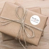 Set 500 nhãn dán Thank You Noel hình tròn hoạ tiết trái tim - Thiệp cảm ơn - VUA BAO BÌ giá ưu đãi 18.990 VND 2