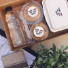 Set 500 nhãn dán Thank You Noel hình tròn hoạ tiết trái tim - Thiệp cảm ơn - VUA BAO BÌ giá ưu đãi 18.990 VND 3