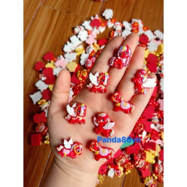 Set 50/100 Túi Mù Charm Tết + Keo Dán - Quà Tặng Trang Trí Dễ Thương, 53.200₫