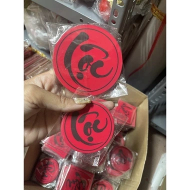 Set 50c Trang Trí Tết Thẻ Chữ Mix Phúc Lộc Tết Xuân - Giảm Giá 23.000, Hoàn Hảo cho Giỏ Quà Tết