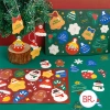 Set 5/3 Sticker Giấy Noel + Dây Treo - Miếng Dán Đáng Yêu Trang Trí Hộp Quà, Cây Thông Quán Cafe - Giá 15.000 VND 2