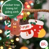 Set 5/3 Sticker Giấy Noel + Dây Treo - Miếng Dán Đáng Yêu Trang Trí Hộp Quà, Cây Thông Quán Cafe - Giá 15.000 VND 3