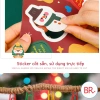 Set 5/3 Sticker Giấy Noel + Dây Treo - Miếng Dán Đáng Yêu Trang Trí Hộp Quà, Cây Thông Quán Cafe - Giá 15.000 VND 5