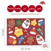 Set 5/3 Sticker Giấy Noel + Dây Treo - Miếng Dán Đáng Yêu Trang Trí Hộp Quà, Cây Thông Quán Cafe - Giá 15.000 VND 6