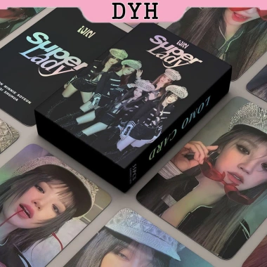 Set 55 Thẻ Ảnh Laser (G)I-DLE Super Lady KPOP LOMO - Giá 57.200đ, Giảm 20%