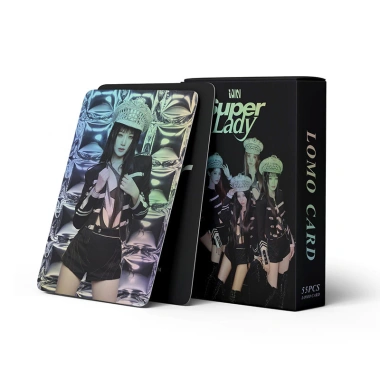 Set 55 Thẻ Ảnh Laser (G)I-DLE Super Lady KPOP LOMO - Giá 57.200đ, Giảm 20%