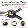 Set 5c Kẹp giữ màn hình và lưng điện thoại - Lò xo chắc chắn, nhựa siêu bền, giá chỉ 40.000đ, nhập khẩu chính ngạch