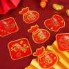 Set 5c Móc Đỏ Dán Tường Treo Trang Trí Tết 2.026 - Nhựa Cứng, Dán Câu Đối, Giá 17.000₫ 8
