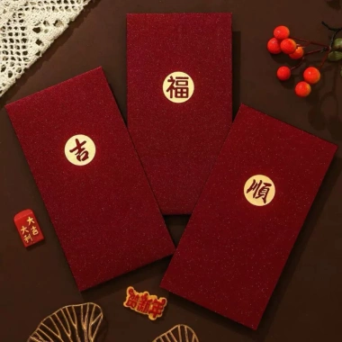 Set 6 Bao Lì Xì Đỏ Rượu Phú Quý May Mắn Tết Bính Ngọ 2.026 Giá Ưu Đãi 29.000₫ 4