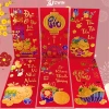 Set 6 Bao Lì Xì Giấy Nhung Ép Kim Sang Trọng, Họa Tiết 3D Nhũ Ngũ Sắc - Giá Ưu Đãi 18.000 VNĐ Tết 2.026