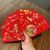 Set 6 Bao Lì Xì Giấy Nhung Ép Kim Sang Trọng, Họa Tiết 3D Nhũ Ngũ Sắc - Giá Ưu Đãi 18.000 VNĐ Tết 2.026 7