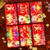 Set 6 Bao Lì Xì Tết Con Ngựa Bính Ngọ 2.026 Đỏ-Vàng, in kim chữ nổi 3D, giá 10.800₫ 4
