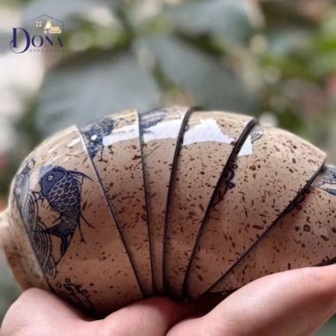 Set 6 bát sứ cá chép họa tiết Trung Hoa Dona Home Decor - giá ưu đãi 216.000₫ 2