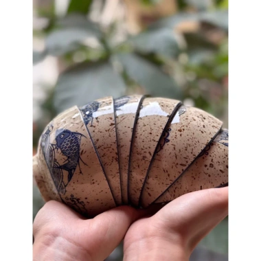 Set 6 bát sứ cá chép họa tiết Trung Hoa Dona Home Decor - giá ưu đãi 216.000₫ 3