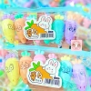Set 6 Bút Dạ Quang Highlight Hình Cà Rốt Dễ Thương - Độ Bám Cao, Nhan Sắc Sắc, Giá 38.500₫ (Giảm từ 46.970₫)