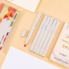 Set 6 bút đánh dấu dạ quang pastel 2 đầu Light Color HI06 - Thân vuông, kèm sticker, giá chỉ 43.700 VND