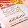 Set 6 bút đánh dấu dạ quang pastel 2 đầu Light Color HI06 - Thân vuông, kèm sticker, giá chỉ 43.700 VND 6
