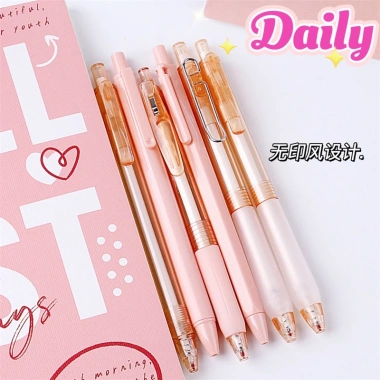 Set 6 Bút Gel 0.5mm Nhanh Khô Trong Suốt, Chất Lượng Cao Giá Chỉ 51.000₫ 6